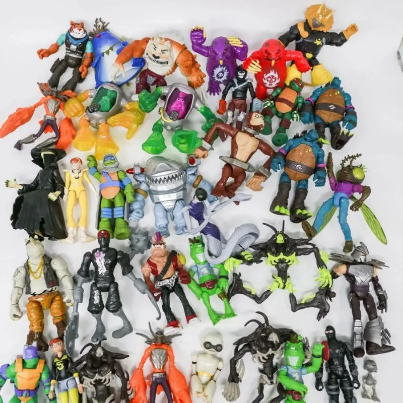 2026 hot item Teenages Mutants Ninja Turtles Movie Version Michelangelo Donatello Movable Joint Action Figure Model Toys Collect Ornaments