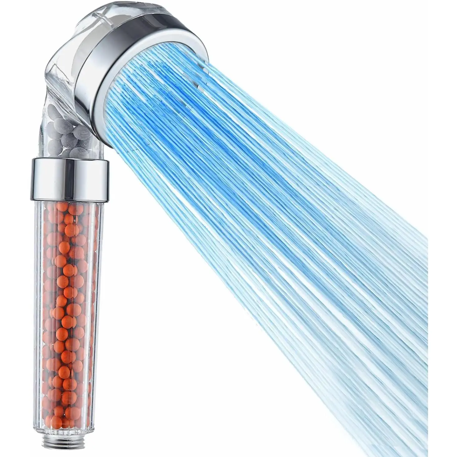 LED Ionic Shower  | High  Handheld Showerhead with LED Lights for  like Experience | Helps in Improving  & Hair