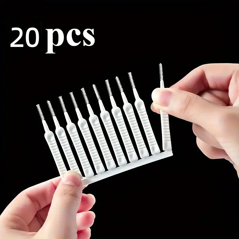 20pcs Multifunctional Cleaning Brush, Shower Head & Phone Earpiece Cleaner, Bathroom Accessory, All Seasons, Christmas Gift