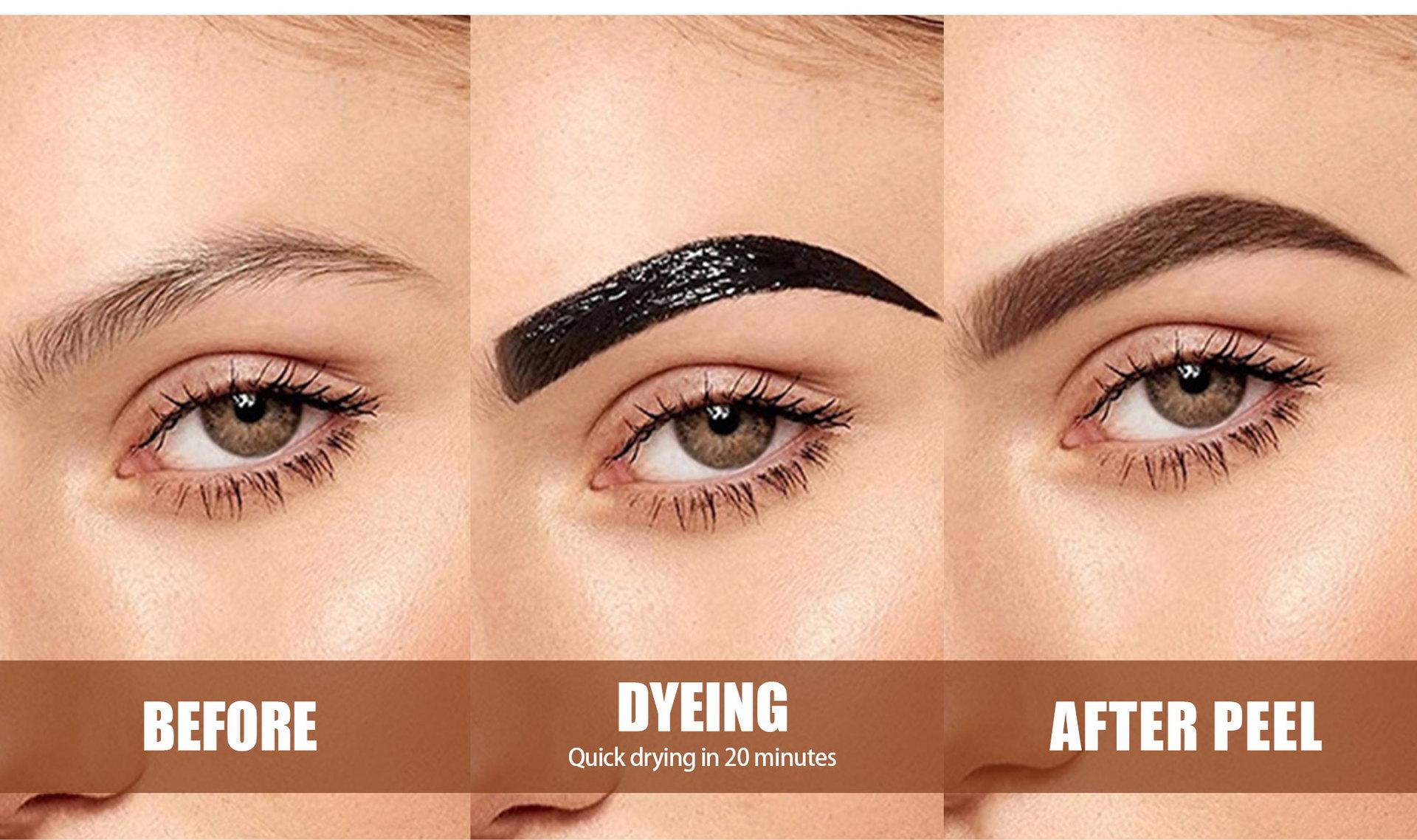 5-Color Tear-Off Brow Tint – Waterproof, Non-Fading, Long-Lasting Pigment for Precise Brow Definition & Effortless Wild Brow Looks - Easy-to-Use Makeup Tool for Women, Cosmetics, Eyebrow products 5-Color Tear-Off Brow Tint – Waterproof, Non-Fading, Long-Lasting Pigment for Precise Brow Definition & Effortless Wild Brow Looks - Easy-to-Use Makeup Tool for Women, Cosmetics, Eyebrow products
