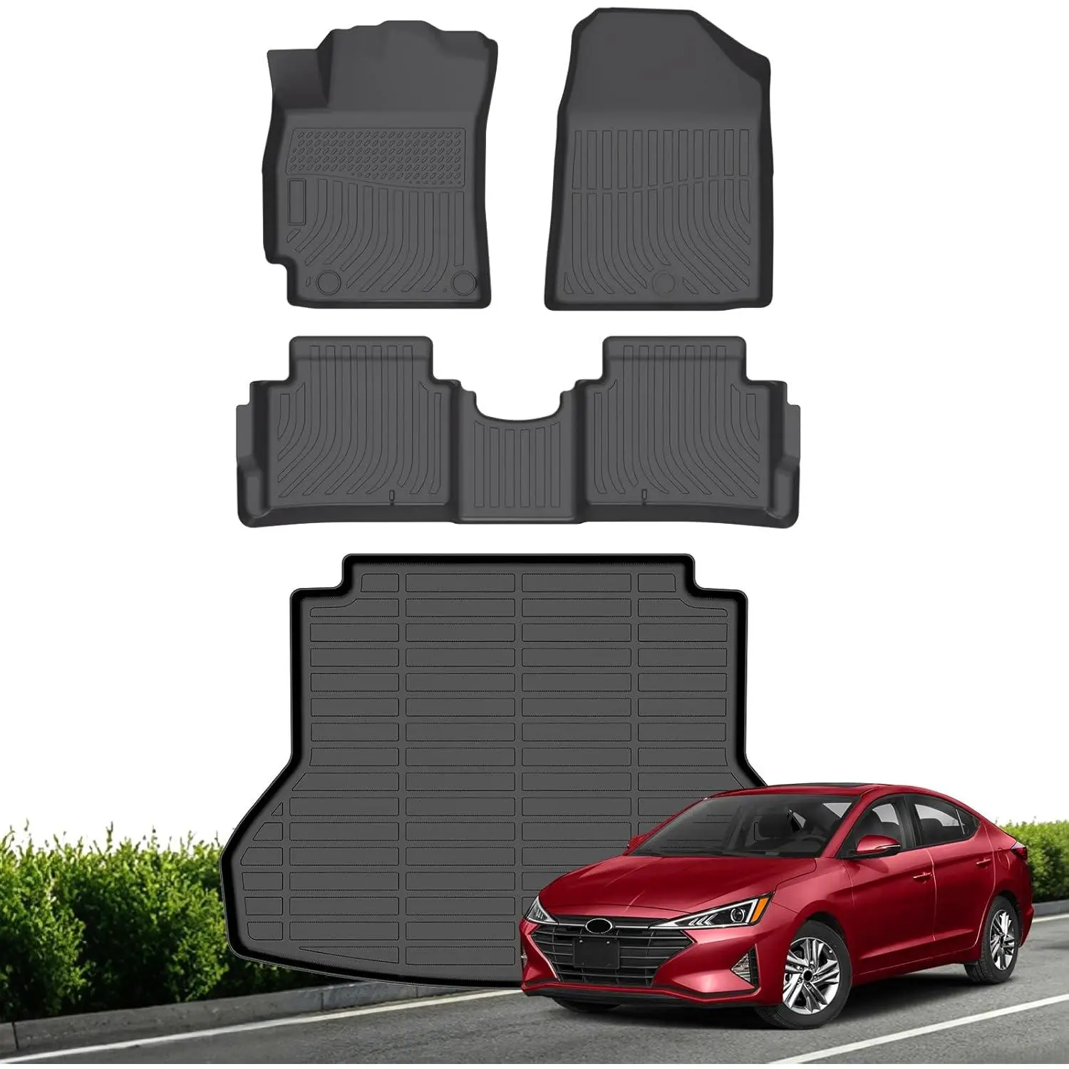 4) For Hyundai Elantra | 2017-2020 | Combo Set