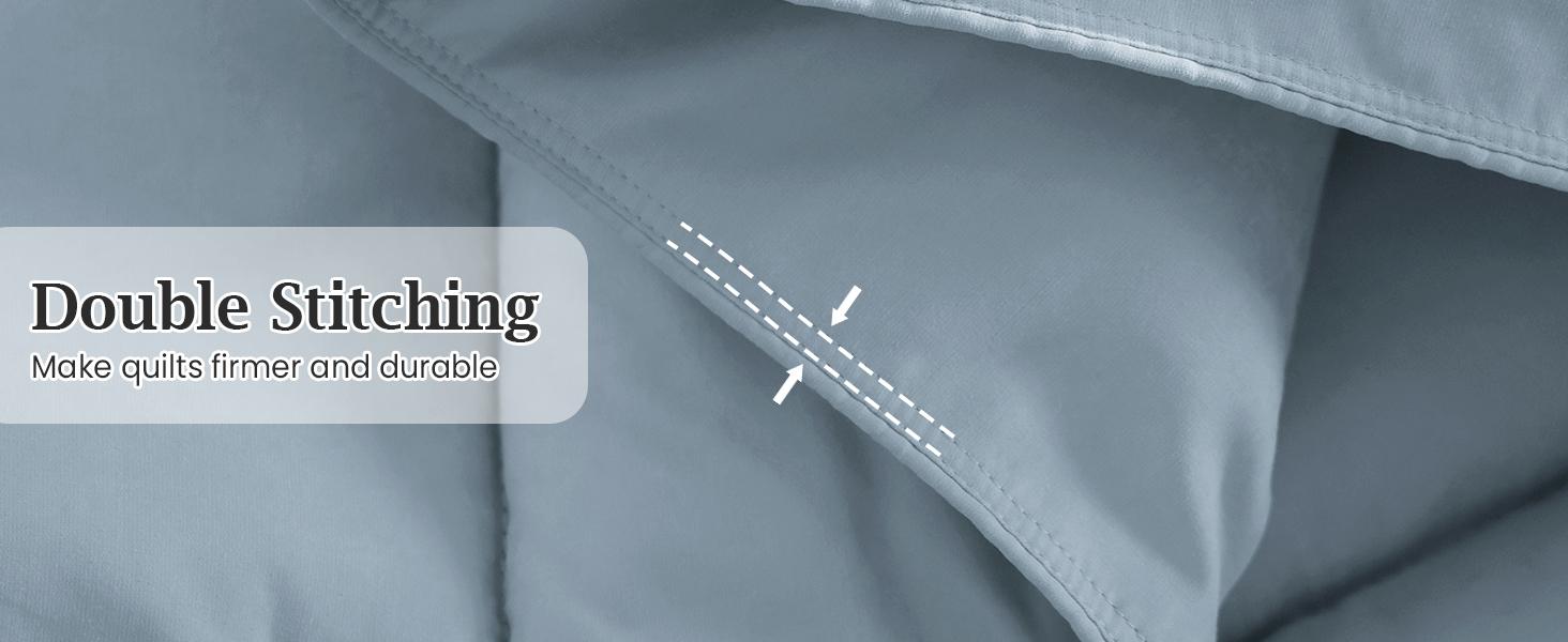 King Size Goose Feather Fiber and Down Comforter Duvet Insert All Season Hotel Luxury Bedding Comforters Soft Medium Warmth 88x104 Inches Light Grey