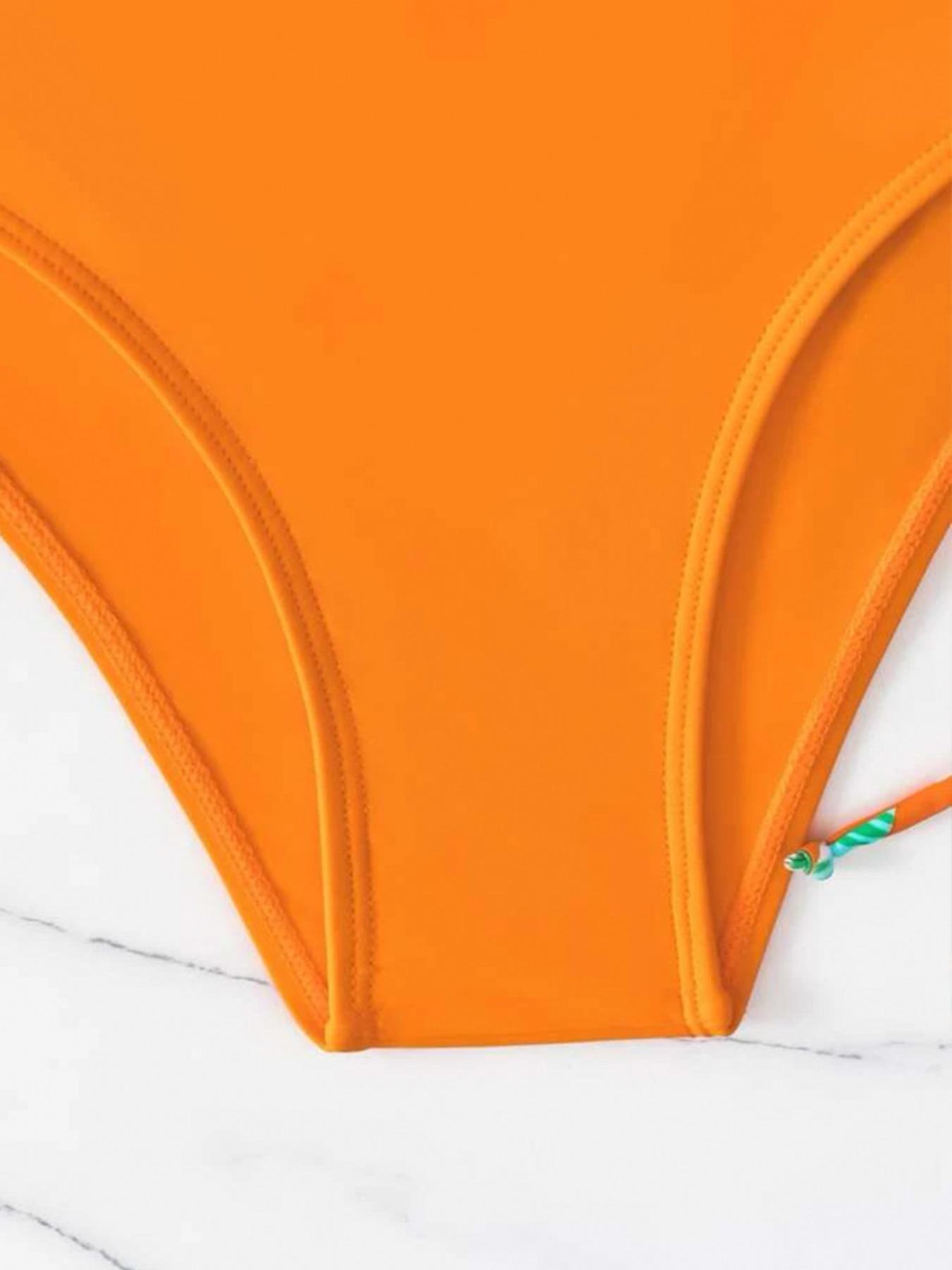 Breezy Lane Women's 3-Piece Leaf Print Swimsuit Set - Swim Bra, Swim Bottom, Long Sleeve Cover-Up Romper with Shorts, Beach Holiday Vacation Swimwear Including Swimsuit Fabric, Includes Cover-Up Romper