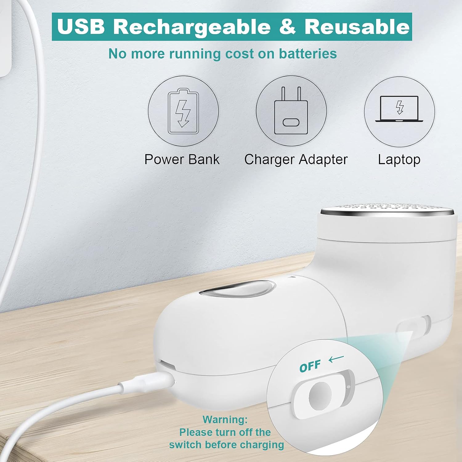 Fabric Shaver, Electric Lint Remover, USB Rechargeable Sweater Shaver, Cordless Clothes Defuzzer, Portable Pills Trimmer for Clothes, Furniture(2.0 Pro, Beige) Fabric Shaver, Electric Lint Remover, USB Rechargeable Sweater Shaver, Cordless Clothes Defuzzer, Portable Pills Trimmer for Clothes, Furniture(2.0 Pro, Beige)