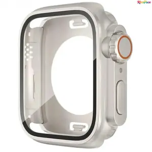 Slim TPU Full-Cover Watch Case With Integrated Screen Protector, Waterproof Anti-Drop Bumper Cover For Daily All-Round Protection, Lightweight Shockproof Smartwatch Frame Compatible With Apple Watch 40mm, 41mm, 44mm & 45mm Sizes