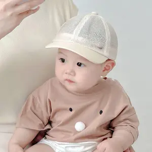 Toddlers' Breathable Mesh Baseball Cap - Lightweight Summer Sun Hat, Cute Unisex Outdoor Headwear for 6-24 Months Infants, Infant