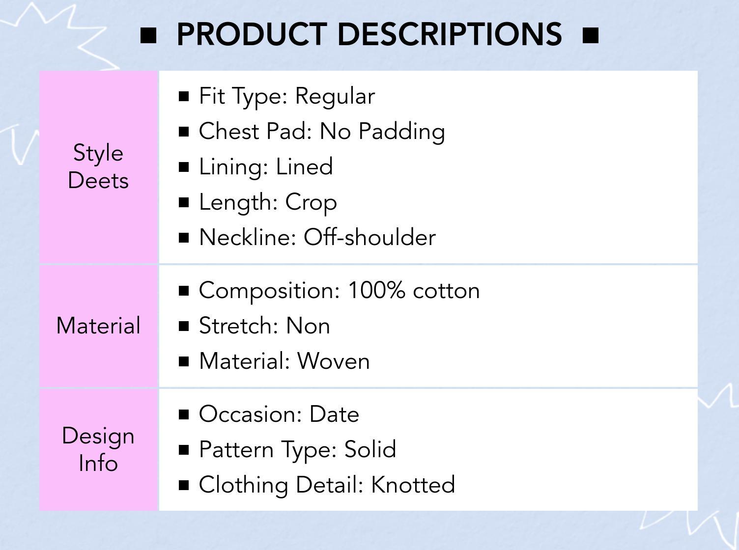 Cider [size 0-10] Off-shoulder Knotted Bubble Short Sleeve Blouse