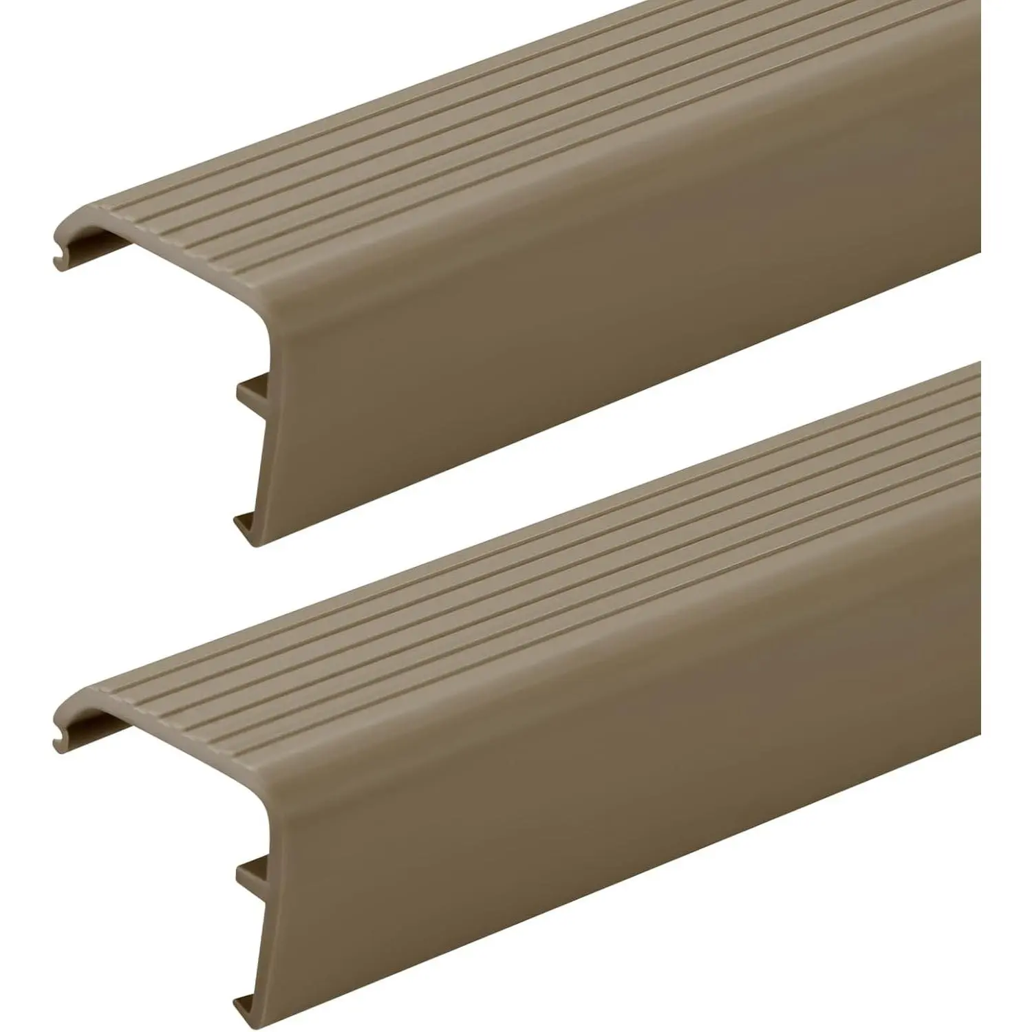 2-Pack 36'' Traditional Fixed Vinyl Cap Exterior Residential Entry Door Threshold