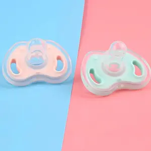 Soft Silicone Baby Pacifier, Newborn Soother