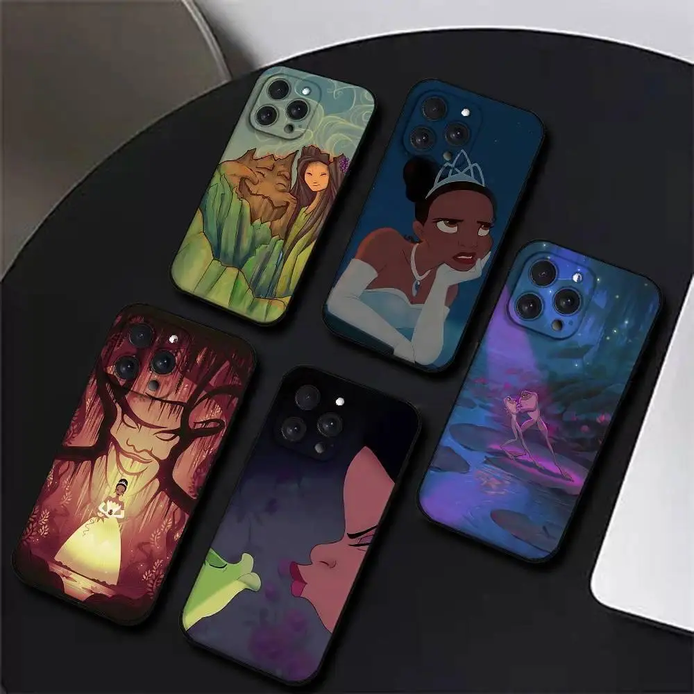 P-Princess T-Tiana Phone Case Compatible with iPhone 11-17 Pro Max/Plus & Samsung Galaxy S23-S25 Protective Cover