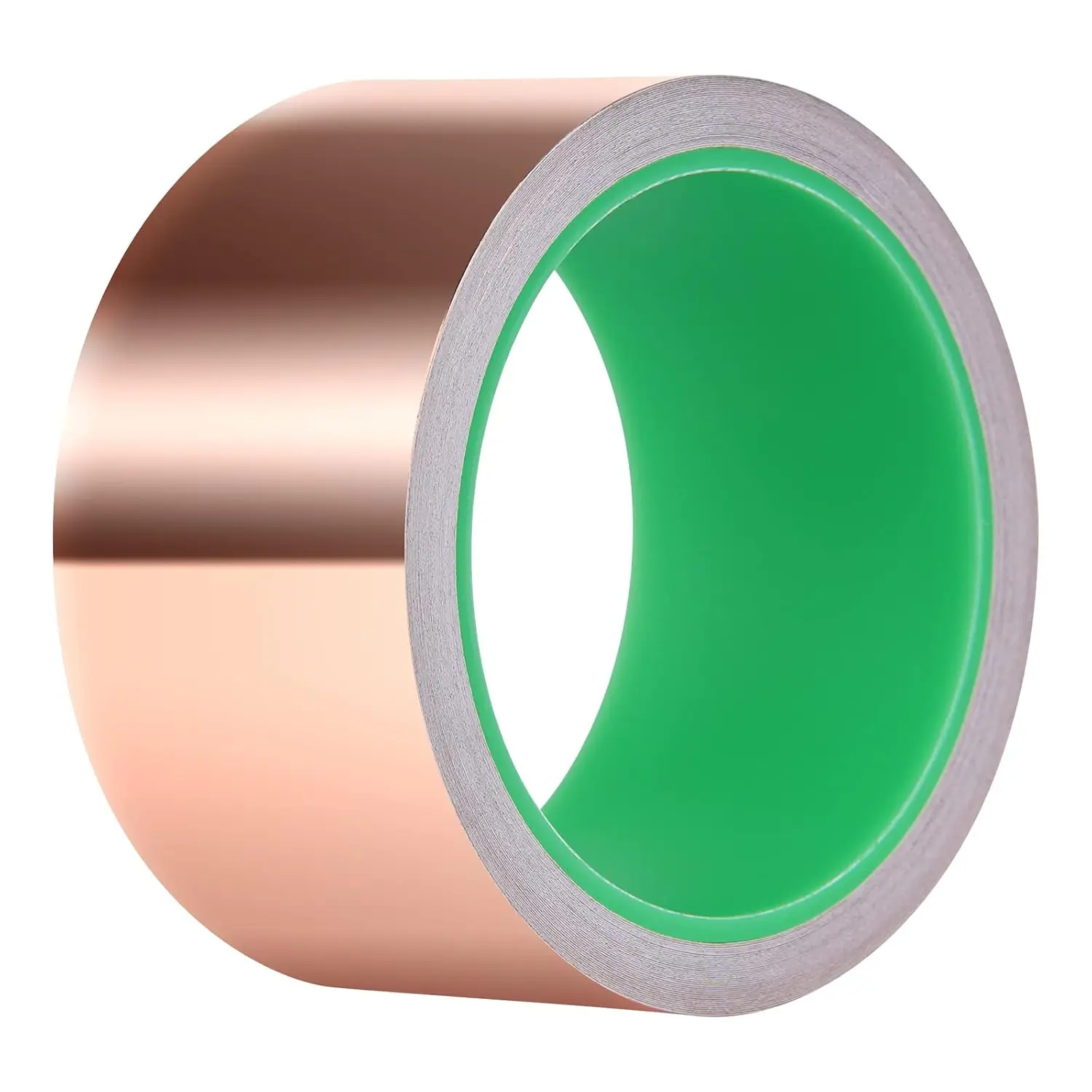 2" x 33FT Copper Foil Tape with Conductive Adhesive | Double Sided Conductive, For EMI Shielding Guitar Repairs Grounding, DIY Crafts & Electrical Projects