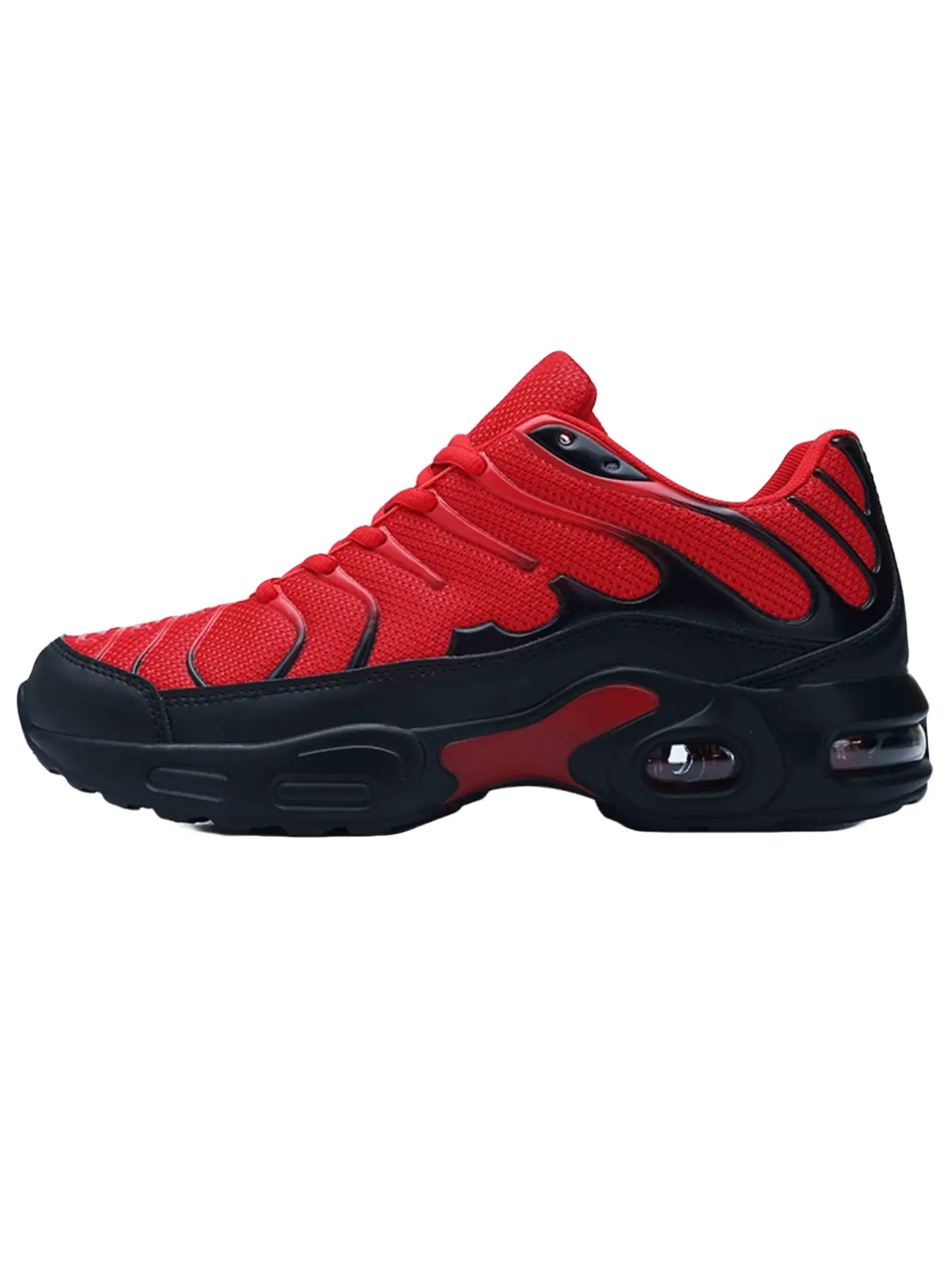 Men's Lightweight Running Shoes, Sporty Running Shoes, Breathable Mesh Sports Casual Shoes, Air Cushion Shock Absorption, Comfortable Training Jogging Shoes, Running Athletic Shoes