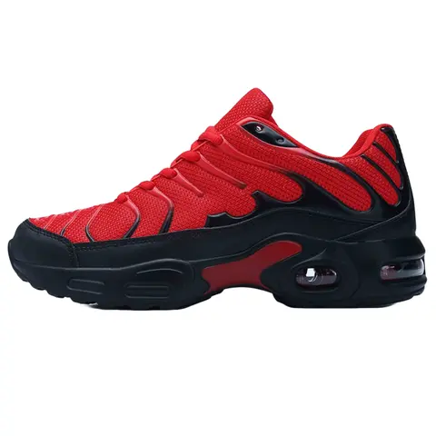 Men's Lightweight Running Shoes, Sporty Running Shoes, Breathable Mesh Sports Casual Shoes, Air Cushion Shock Absorption, Comfortable Training Jogging Shoes, Running Athletic Shoes