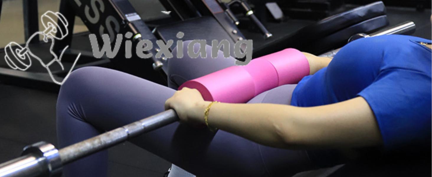 SUNDAY MIRTH Barbell Pad Set for Squat Hip thrust pad, Fits Standard Olympic Bars and Smith Machine, Lifting Straps Ankle Strap For Cable Machine Squat Pad Safety Straps and Carry Bag, gym accessories for