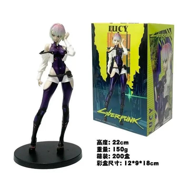 Cyberpunk Collectible Action Figure Toys for Fans - Including Lucy, Rebecca, David Martinez, Johnny Silverhand