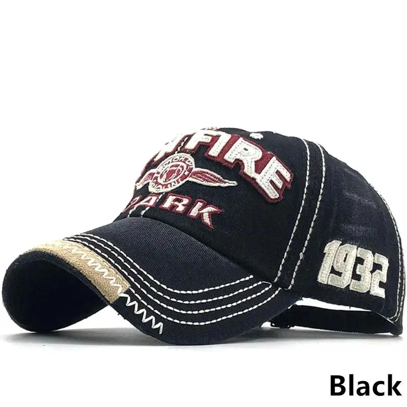 Vintage Washed Baseball Cap, Retro Embroidered Cotton-Poly Hat for Men & Women, Adjustable Distressed Snapback for Golf & Outdoor, Mens Hats, Hats For Women
