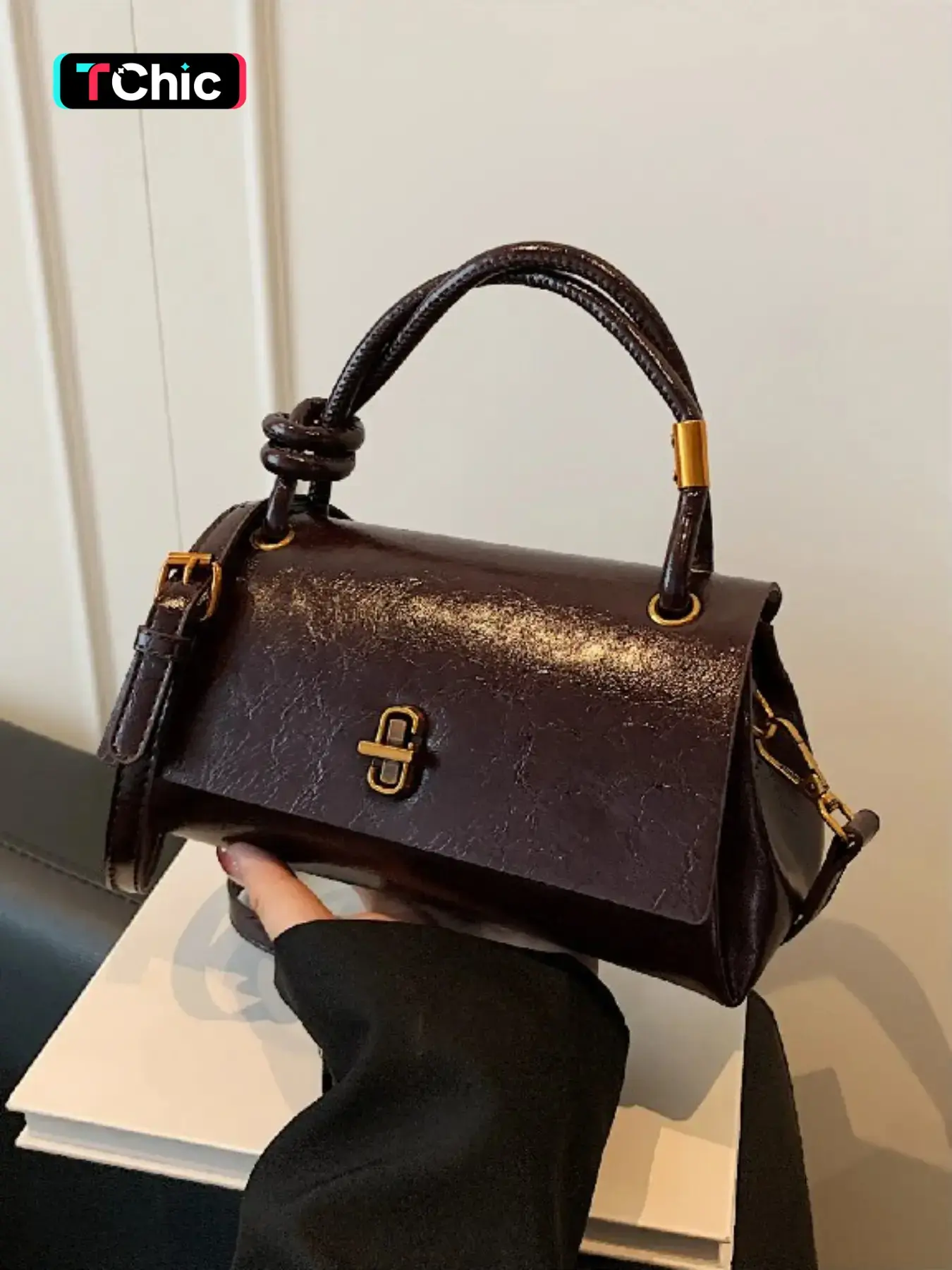 Women's Small Satchel Bag, Casual Flip Cover Clutch for Shopping & Commuting, Crossbody Shoulder Bag, Classic Flap Shoulder, Fashion Bags, Crossbody Shoulder Handbag, Crossbody Shoulder Purses, Fashionable Crossbody Bag