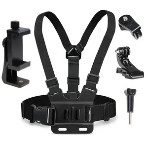 Mobile Phone Chest Strap Mounting Holder Fixed Live Broadcast Accessories First Angle Video Record life Phone Bracket