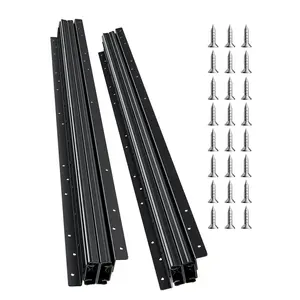 Undermount Drawer Slides For 32-Inch Cabinets With Full Extension And Soft-Close, Heavy-Duty Under-Stair Rails, 260 Lb Load Capacity, Ball-Bearing Hardware, Easy Install, Durable Steel Construction For Cabinet Organization