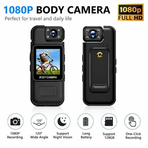 1080P Portable Security Camera, 180° Rotating Lens, Motion Detection, Loop Recording, Rechargeable Battery, Optional 32GB/64GB Memory Card, Indoor Outdoor Home Monitoring & Scene Capture Cam