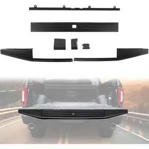 Tailgate Cover Molding Trim for Ford F150 15-20, Combined Tailgate Step Center Flexible Flex Step Protector Cap Top Trim for Ford F150 2015-2020 Accessories, Replace #FO1904135#FL3Z9940602B