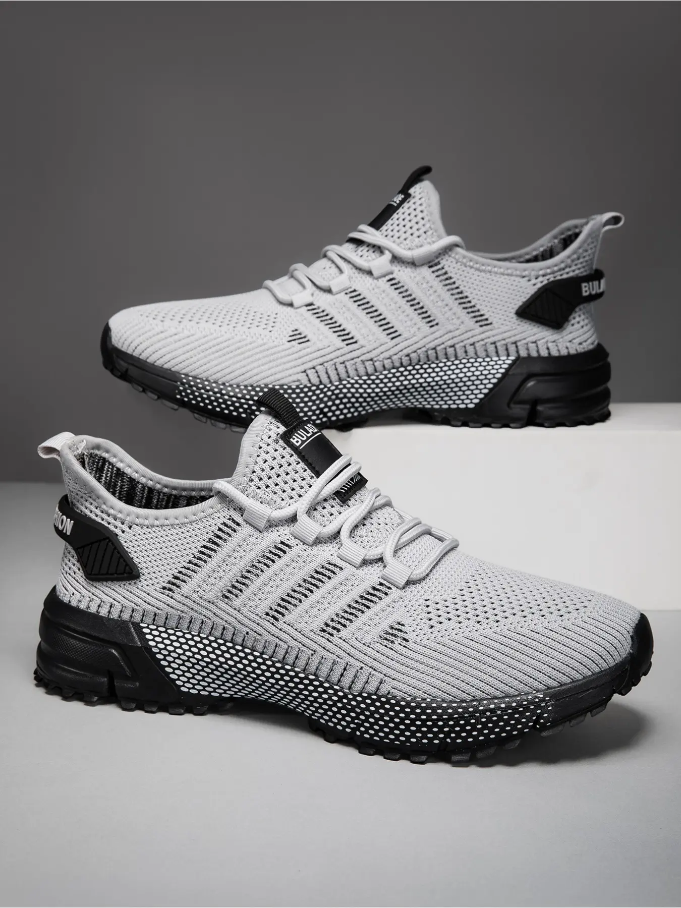 Men's Stylish Four-Season Mesh Casual Running Sneakers, Breathable Lightweight Soft Non-Slip Sole Athletic Running Shoes, Versatile Men Footwear for Daily Commute, Walking and Picnics