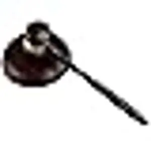 Wooden Gavel and Sound Block Set, for Lawyers,Judges, Chairmen, and Auction Sale.