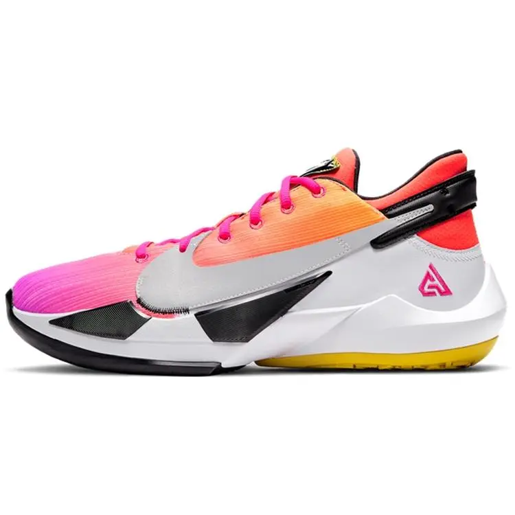 Nike Freak 2 Zoom EP Men's Low-Top Basketball Shoes with Cushioned Comfort, Non-Slip Traction, and Durable Fabric Verifiable, with credentials and supporting global authentication