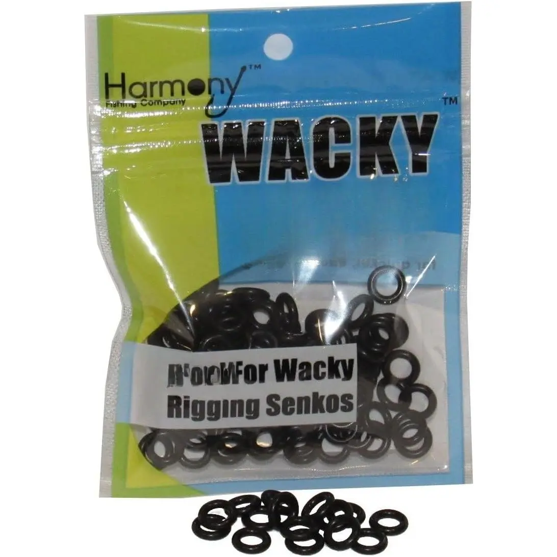 (100pk) – O- for  Rigging Senkos/Worms/Soft Stickbaits –  Saver O for Senko Worm – Save Your Baits from Tearing While  Neko Rigging