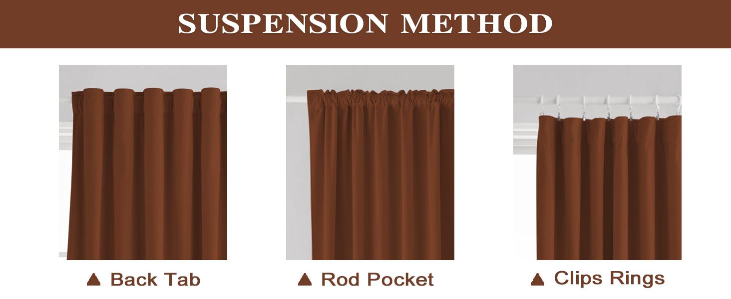 Rust/Burnt Orange Velvet Curtains 84 Inches Long -Home Backdrop Blackout for Home Theatre/Living Room, Curtains Luxury Window Drapes, 2 Panels, W52 x L84