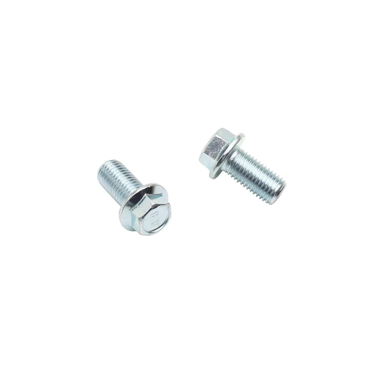 M10-1.25 Hex  Flange Bolt 20mm 25mm 30mm 35mm 40mm 45mm 50mm 55mm 60mm 65mm 70mm 75mm 80mm 100mm 105mm 110mm 115mm 120mm 125mm 130mm 135mm 140mm 145mm 150mm (M10-20mm)