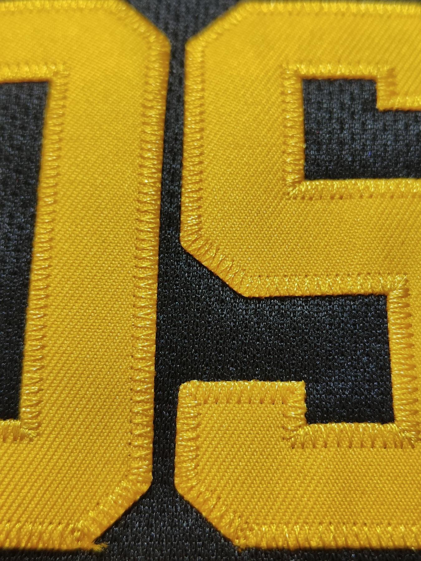 Men's Embroidery Hockey Jersey, Loose Retro Style Long Sleeve Ice Hockey Top for Training & Competition, Casual Sportswear for Outdoor Activities, Athletic Activewear, Athletic Shirt