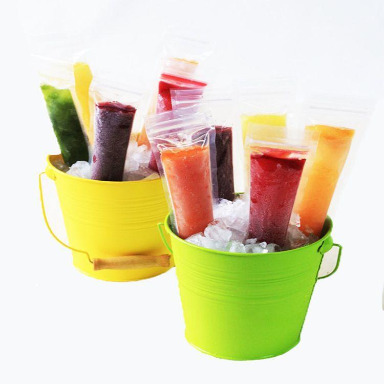 50 disposable ice pop molds for homemade popsicles, food-grade and BPA-free, equipped with a funnel and a sealing zipper, suitable for making healthy snacks, yogurt bars, juice, and fruit smoothies