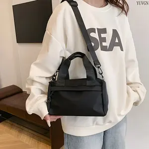 Women’s 2026 Summer Multi-Zipper Nylon Crossbody Purse, Multi-Purpose Lightweight Small Shoulder Handbag with Adjustable Strap, Casual Daily Satchel for Shopping Travel Commute Outdoor Errands
