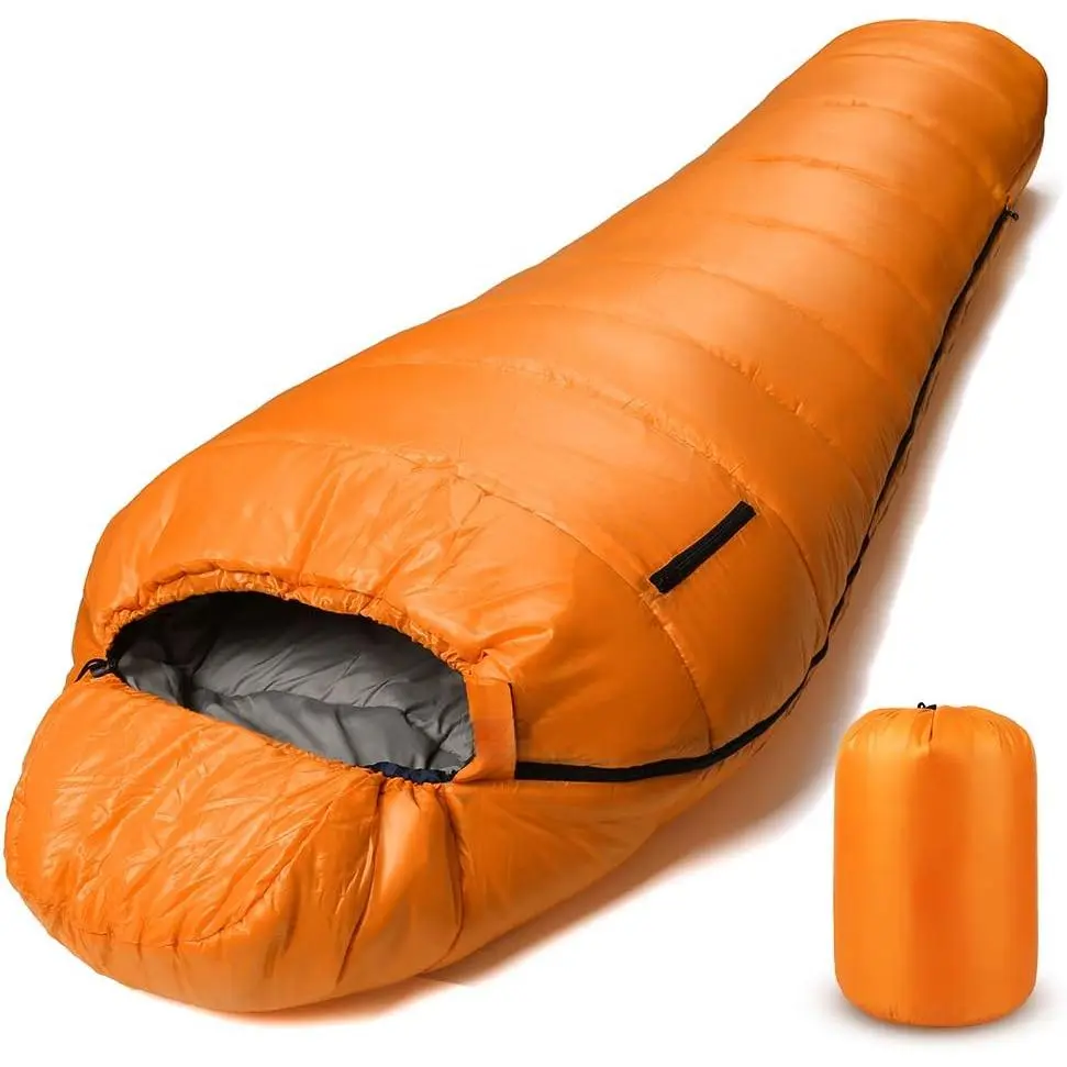 Sleeping Bag| 15-45℉ Extreme 3-4 Season Sleeping Bag for Adults Cold Weather– Warm and Washable, for Hiking Traveling & Outdoor Activities