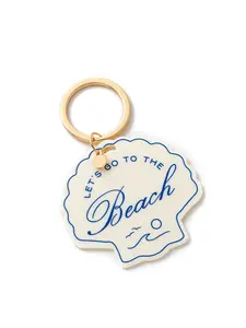 Fashionable Commuter Keychain Bag Chain, Coconut Tree, Shell, Sailboat, Flower, Cherry, Lobster Pendant, Daily Wear, Holiday Gift