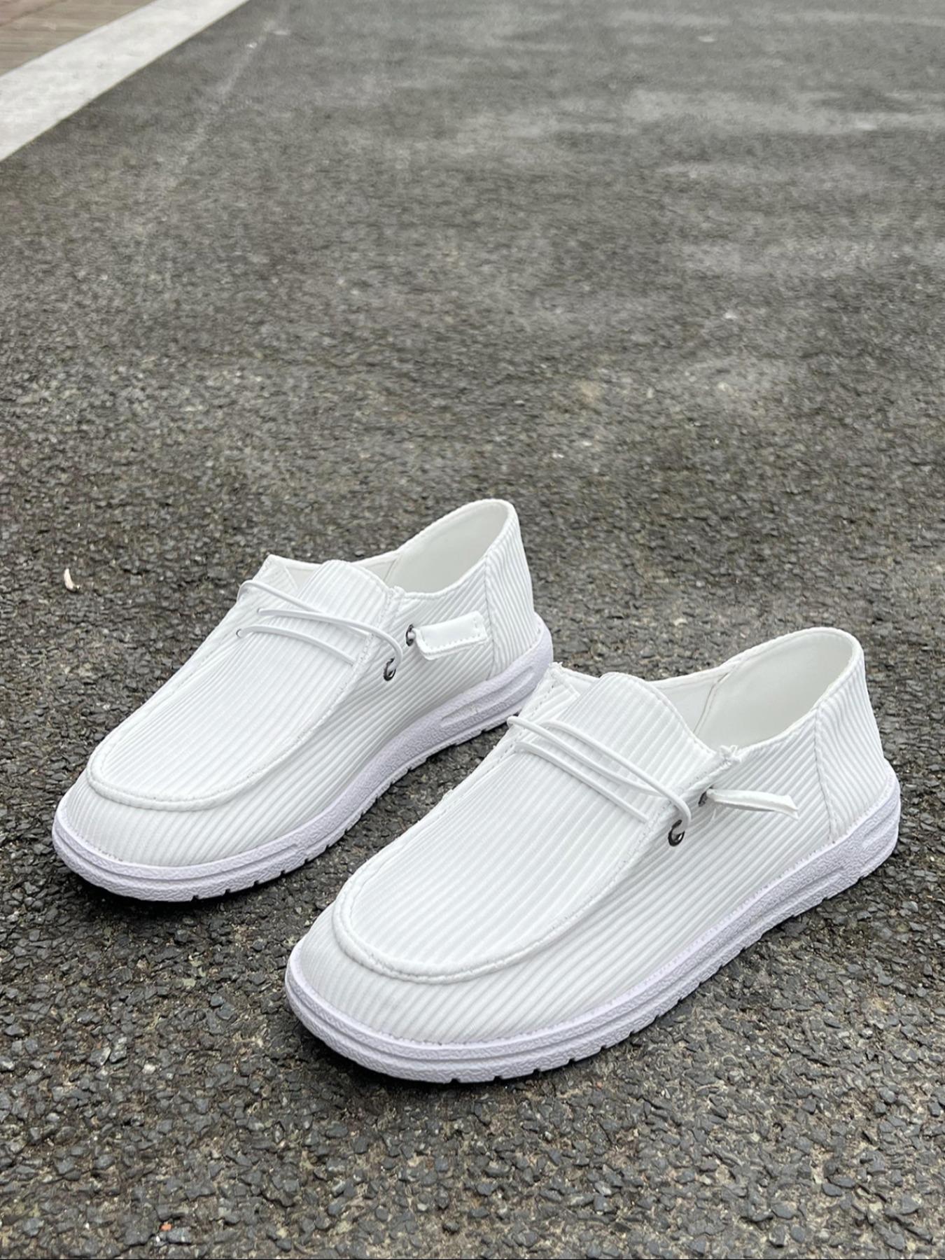 Women's Fashionable Slip-on Sneakers, Casual Comfortable Breathable Sports Shoes, Female All-match Round Toe Shoes for Daily Wear Walking Shoes Footwear, Trending sneakers, Casual Trendy Flat