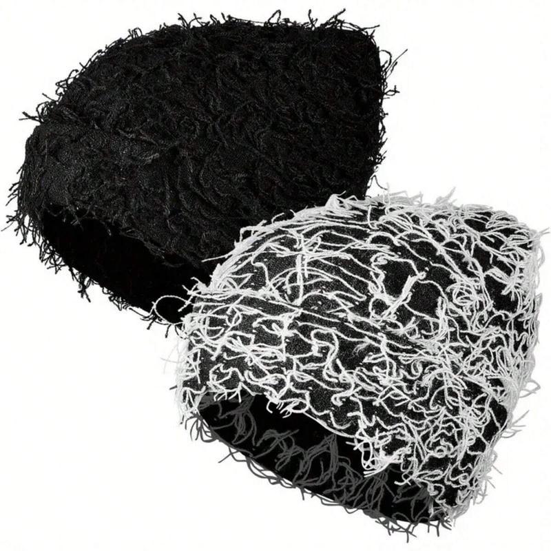 2026 New Arrival Distressed Knitted Fuzzy Beanie – Thick Warm Unisex Winter Hat for Outdoor Daily Wear, TikTokShopBlackFriday Christmas 2026 New Arrival Distressed Knitted Fuzzy Beanie – Thick Warm Unisex Winter Hat for Outdoor Daily Wear, TikTokShopBlackFriday Christmas