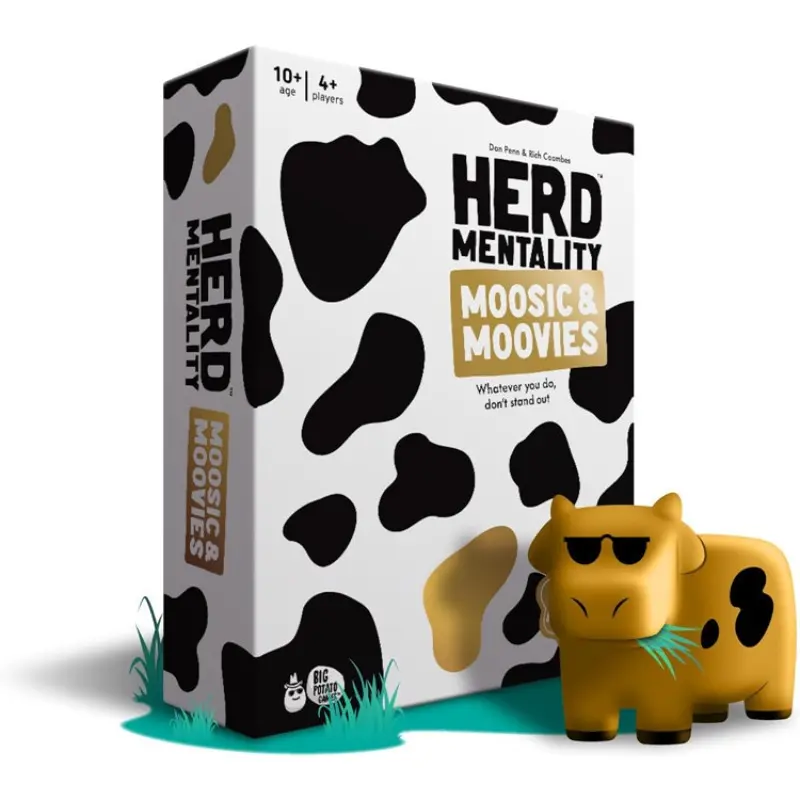 Herd Mentality Board Game: The Udderly Addictive Family Game | Best Board Game For 4-20 Players.