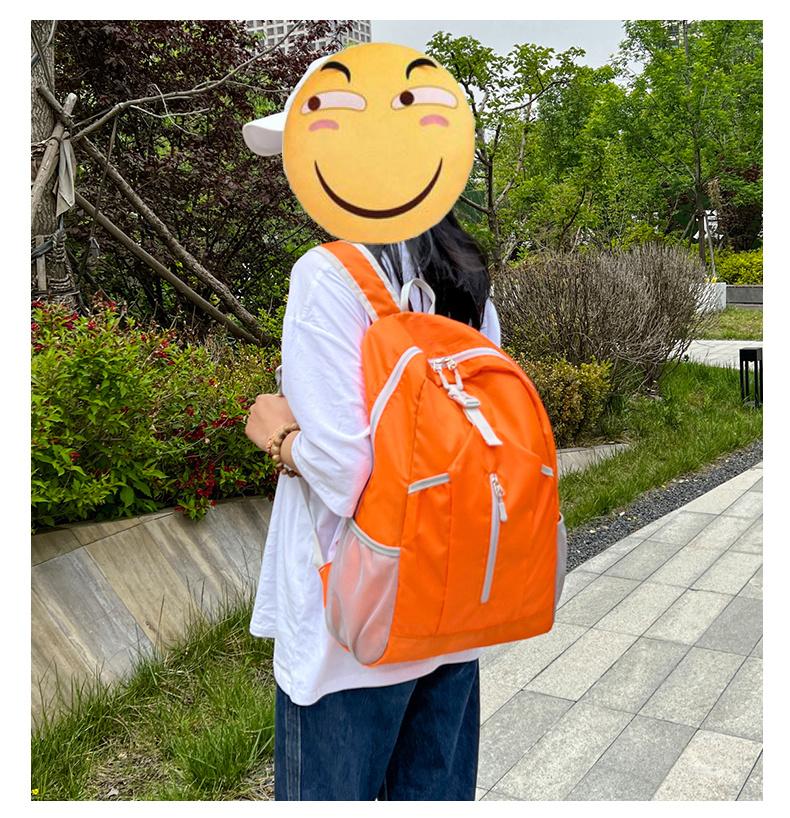 21L Ultra-Light Waterproof Nylon Backpack with Adjustable Straps - Foldable, Large Capacity, Portable for Hiking, Cycling, Fishing, Camping, Yoga & Travel - Available in Black, Blue, Green, Orange, Red, Travel Backpack