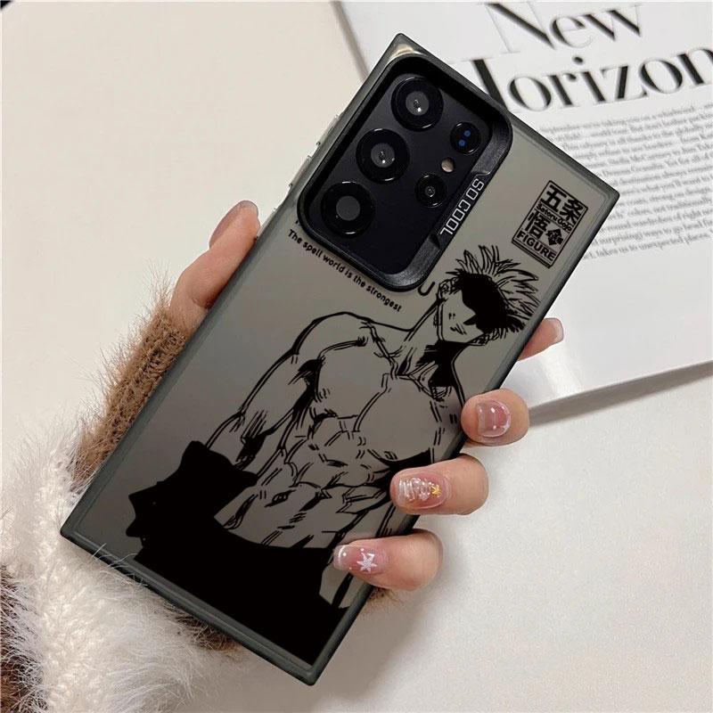 Funda Phone Case For Samsung Galaxy S26 Edge S25 S24 S23 S22 Ultra S21 S20 FE 5G S10 Plus Cover Jujutsu Kaisen Sukuna Gojo