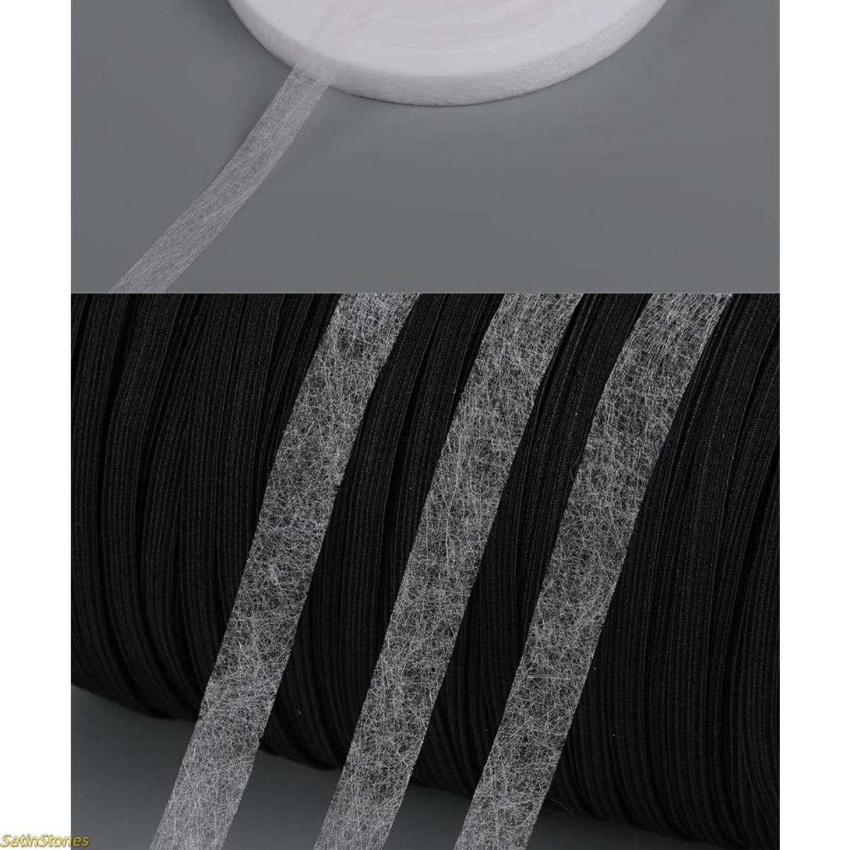 2559-inch Double-sided Adhesive-backed Lining | Hot-melt Nonwoven Ironing Bonding Fabric — Suitable for altering garments, trouser hems, and short edges of fabric.