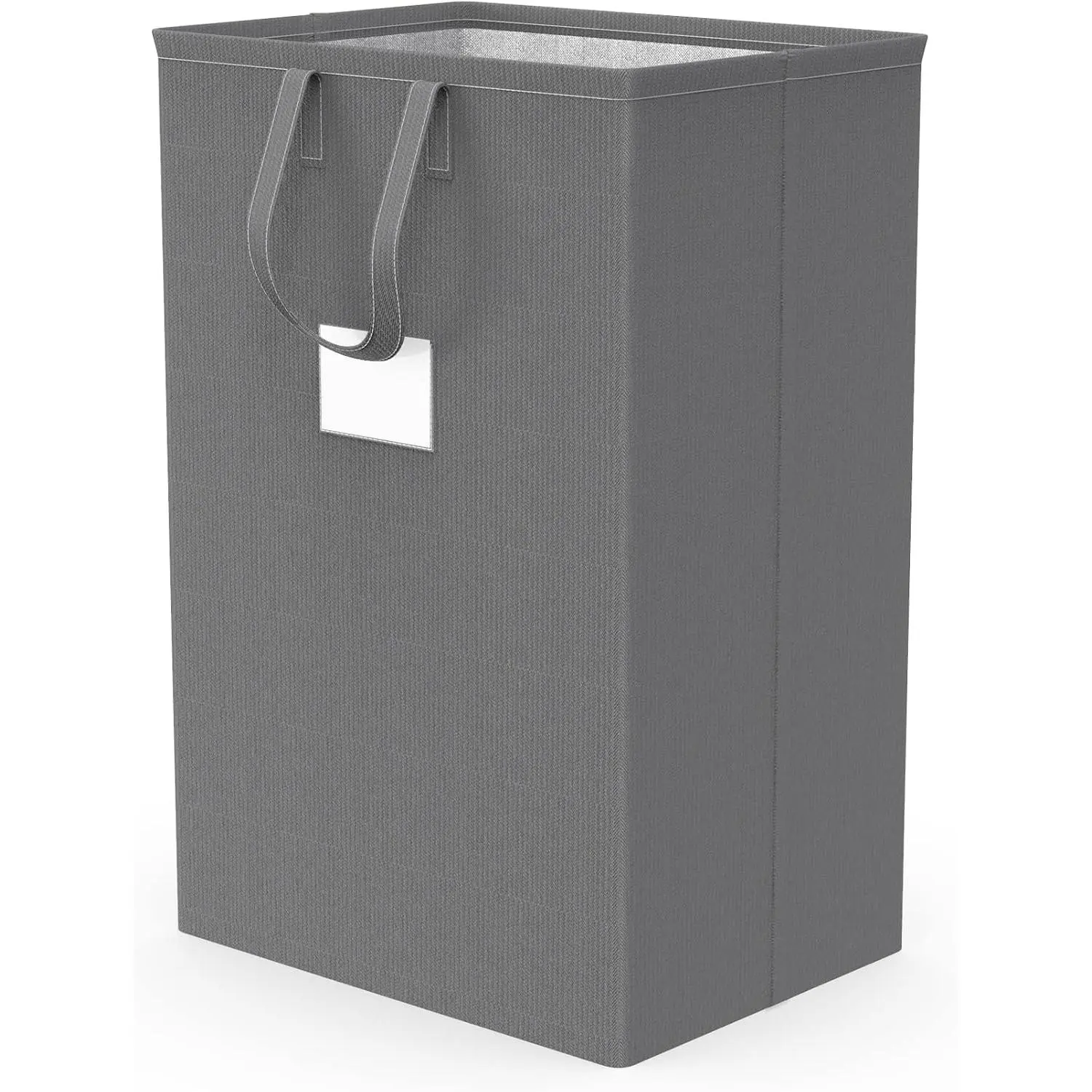 75L Large Laundry Hamper with Handles, Dirty Clothes Hamper for Bedroom , Freestanding Tall Laundry Basket , Hamper for Bedroom, Bathroom, Dorm, Toys Storage(Grey)
