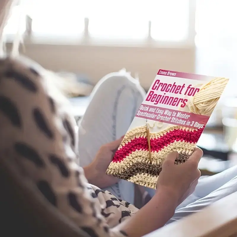 Crochet Patterns for Beginners, Easy-To-Follow Crochet Designs, Perfect for Newbies Learning Crochet, Simple & Fun Crochet Projects