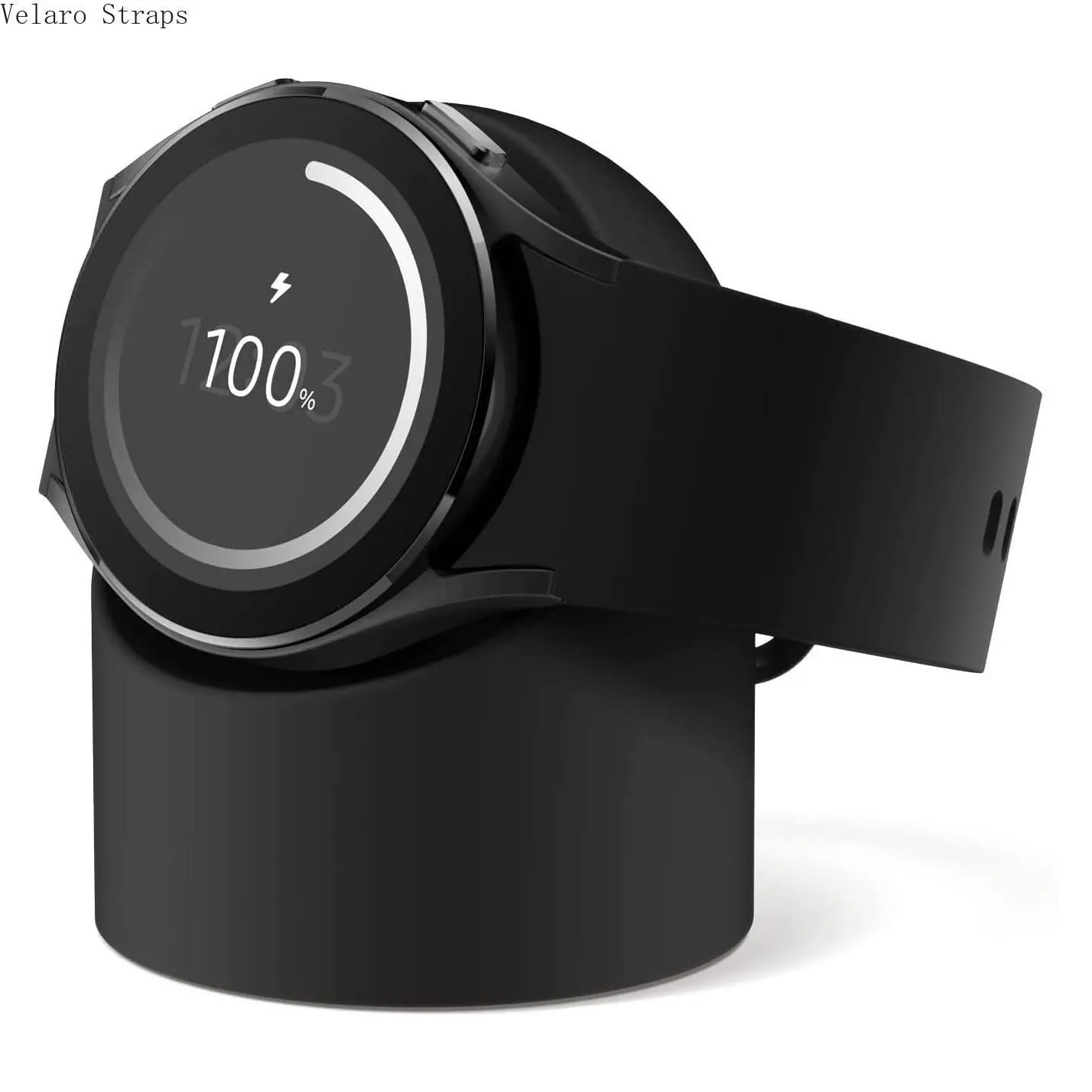 Charging Dock for Samsung Galaxy Watch 6/5/Pro/Ultra, Sleek Silicone Non-Slip Stand with Cable Management, Smartwatch Accessories, Chargeable, Wearable Tech Accessories, Home, Party, Funky, Prom