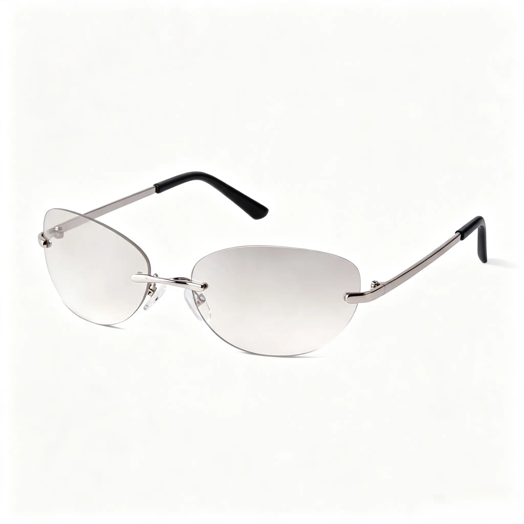 Trendy Y2k Rimless Sunglasses for Women Men Rave Cool Accessories