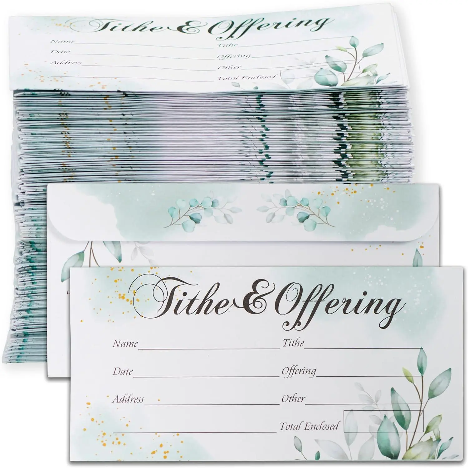 Church Offering Envelopes, 200 Count  and Tithing Envelopes Church for Donations