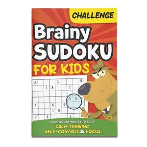 Brainy Sudoku Challenge – Educational Logic Puzzle Book for Young Minds