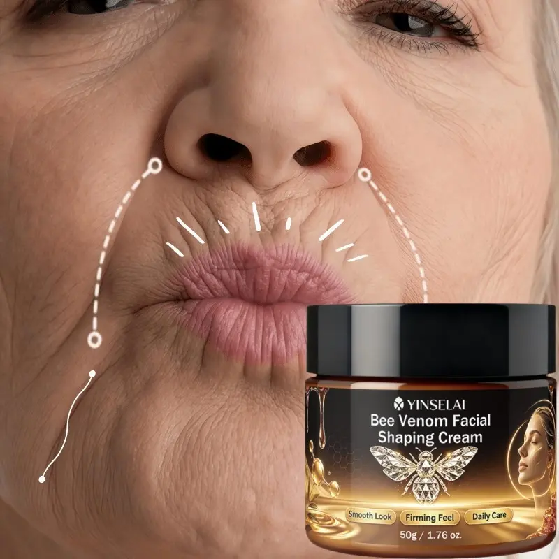Bee Venom Facial Shaping Cream, Nourishing facial care for forehead, crow’s feet and nasolabial areas, Soften the look of fine lines, Support firmer, smoother‑looking facial skin, Daily moisturizing firming face cream for women