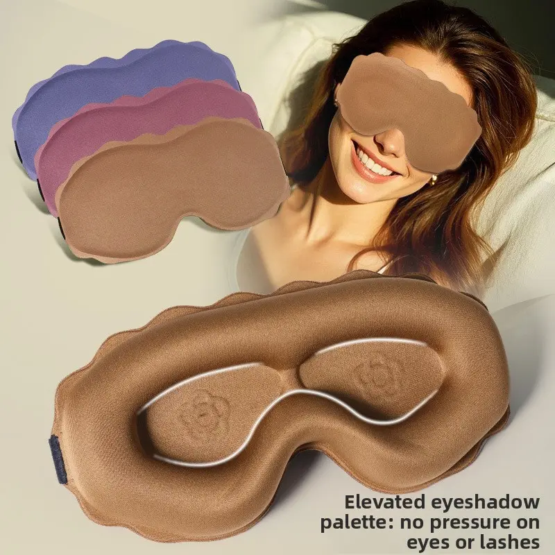 New 3D Full-Coverage Sleep Mask - Light-Blocking, Breathable, Non-Pressurizing, Deep Concave, Ultra-Protective Beauty & Personal Care Eye Accessory